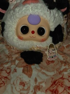 BABY THREE 800% FAIRY TALE WORLD BIG HEAD BACKPACK ~{COW}~